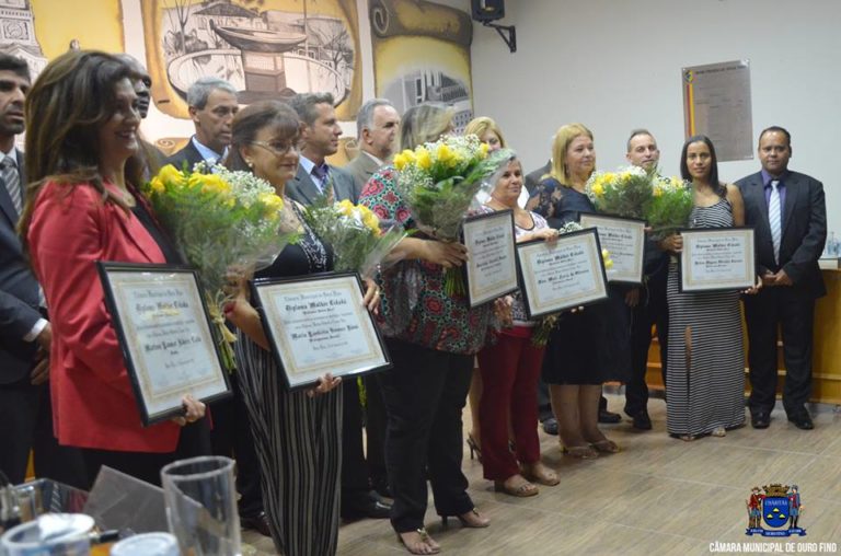 6 importantes mulheres de Ouro Fino são homenageadas com o Diploma Mulher Cidadã ”Professora Julieta Burza”