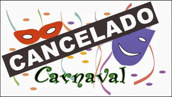 Carnaval é cancelado