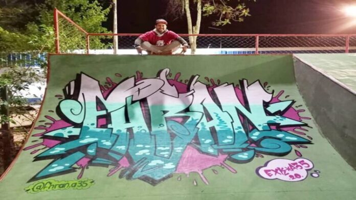 Grafiteiro Fhran Santos de 31 anos morre após acidente de moto em Pouso Alegre
