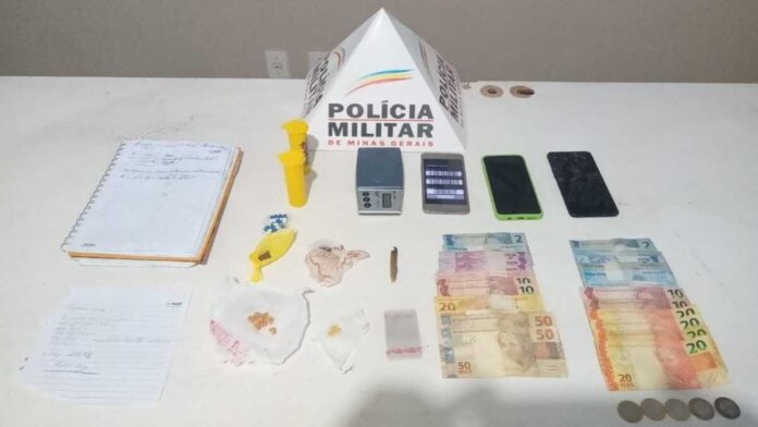 Polícia Militar prende dois autores por envolvimento com o Tráfico Ilícito de Drogas em Pouso Alegre