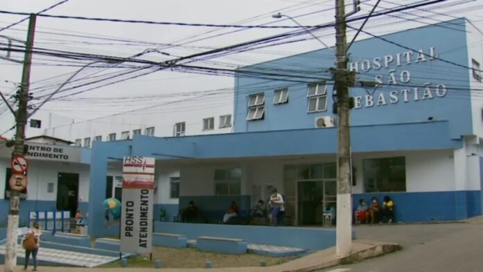 Hospital São Sebastião, município de Três Corações, Sul de Minas. Foto Reprodução EPTV Sul de Minas