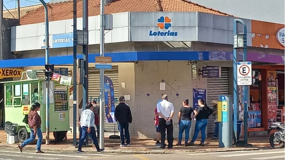 Agencia Lotérica localizado no centro de Poços de Caldas é assalta por criminosos