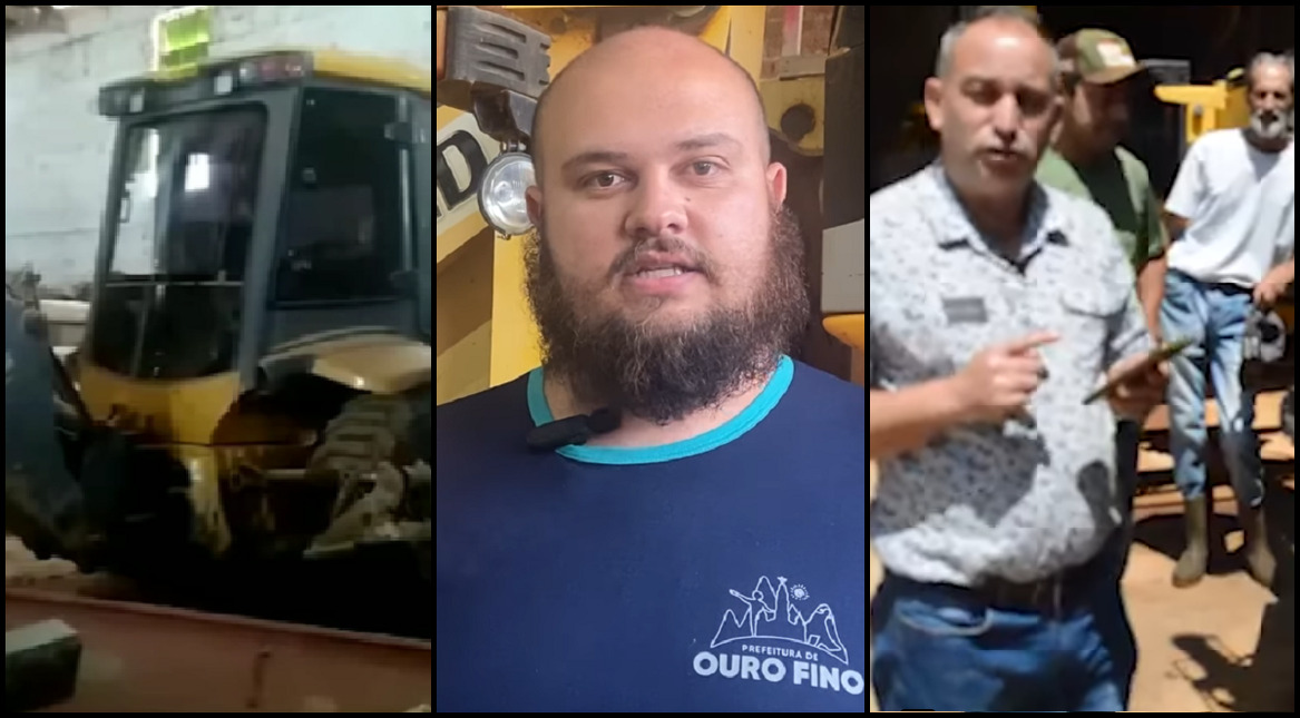 A Batalha dos vídeos e das Máquinas da Prefeitura de Ouro Fino